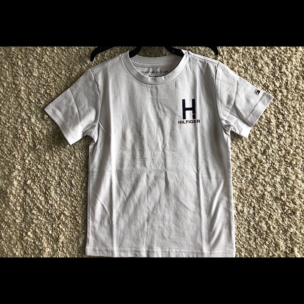 NEW Tommy Hilfiger H T-shirt White